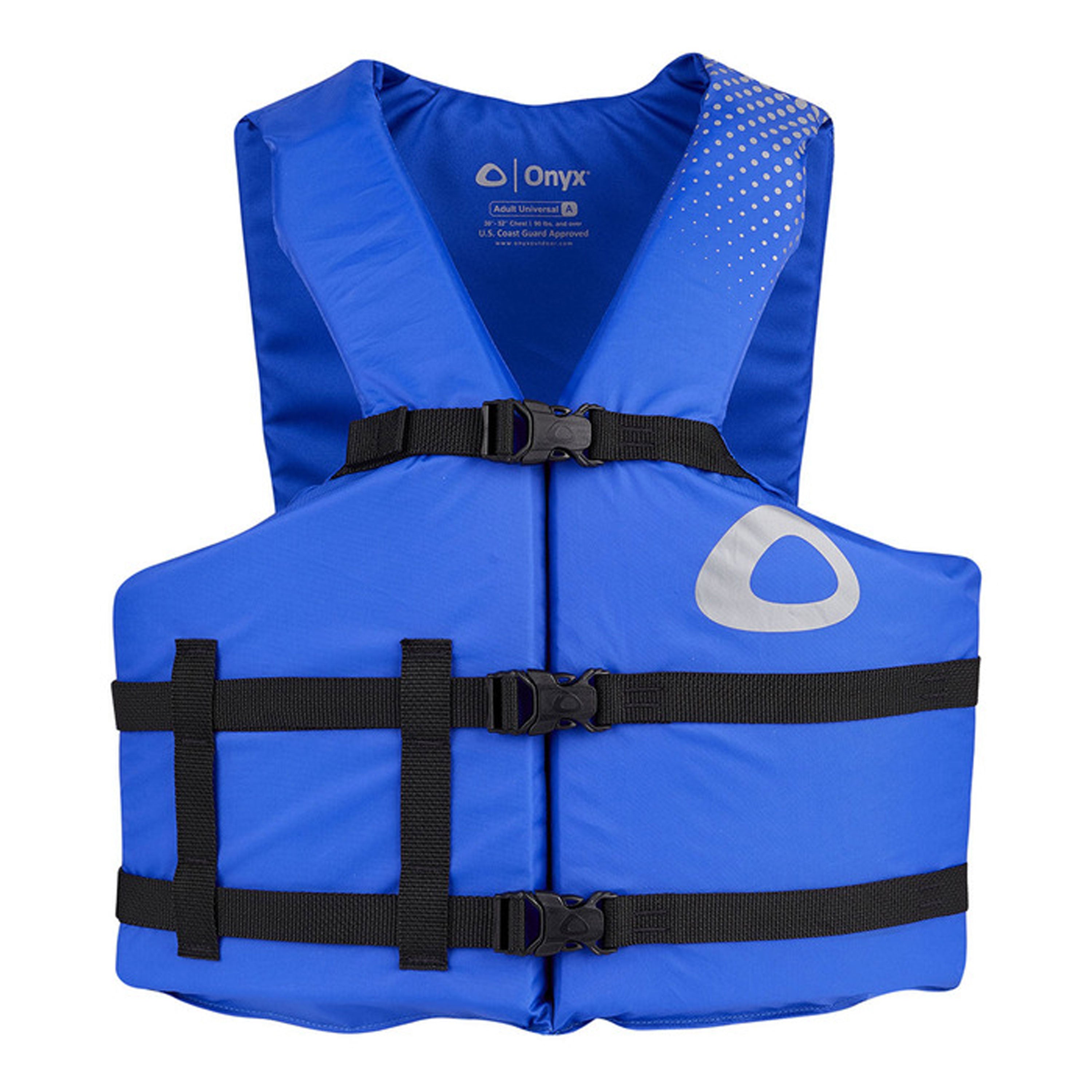 Onyx 103700-500-004-18 Adult Comfort General Purpose Vest - Universal, Blue