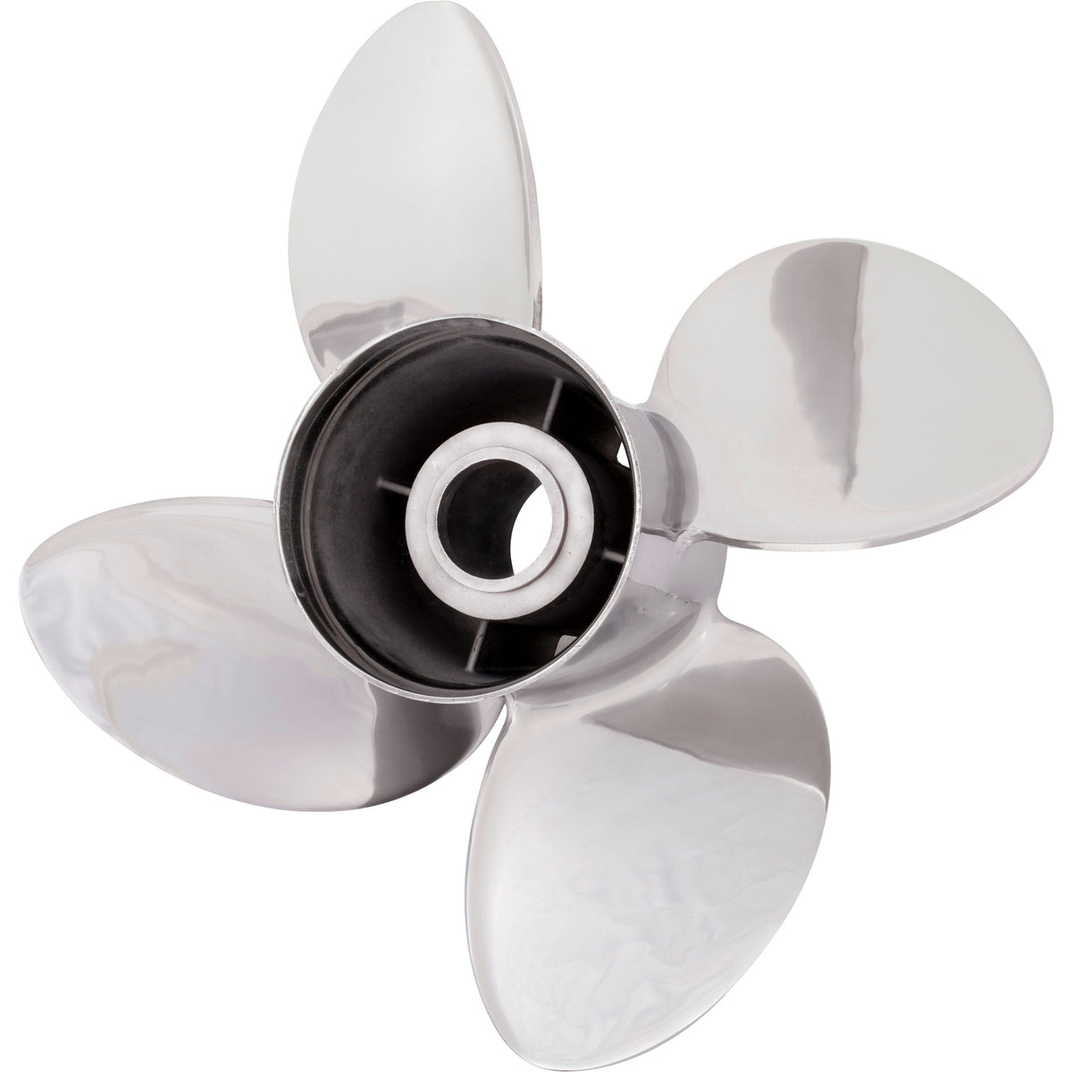 Solas 9454-130-21 Rubex HR4 Stainless Steel 4-Blade Propeller - LH, 13" Diameter x 21" Pitch