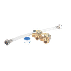 Camco 35963 Supreme By-Pass Kit - 12", Brass