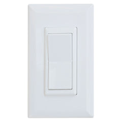 Diamond Group by Valterra DG52595VP Decor Rocker Switch with Cover - 15 Amp, White