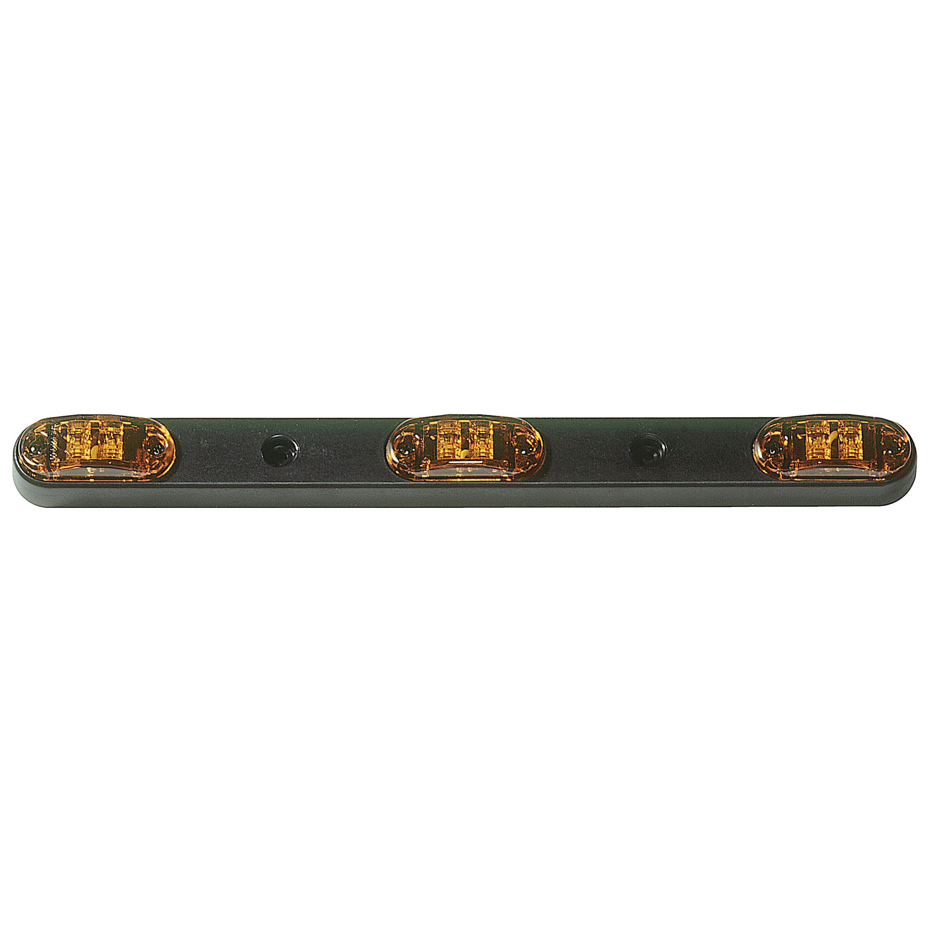 Innovative Lighting 220-4400-7 LED Tri-Bar Identification Light 15" - Red/Red Lens