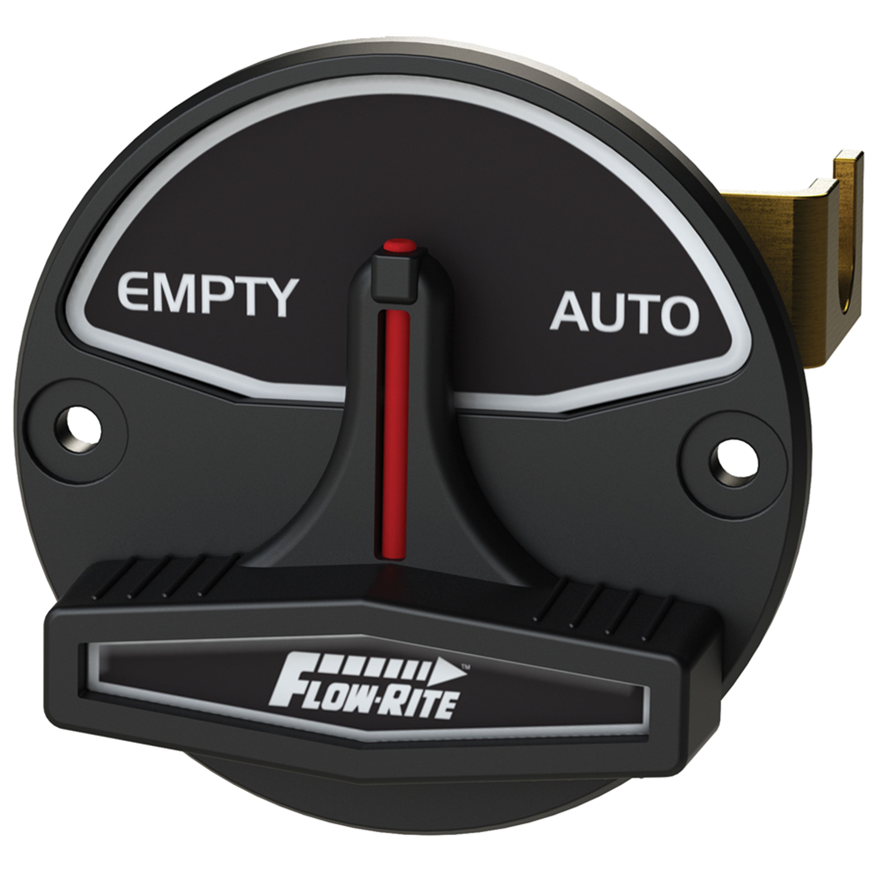 Flow-Rite MC-1-02-100 System 2 Actuator Empty/Auto - Actuator, Black/White