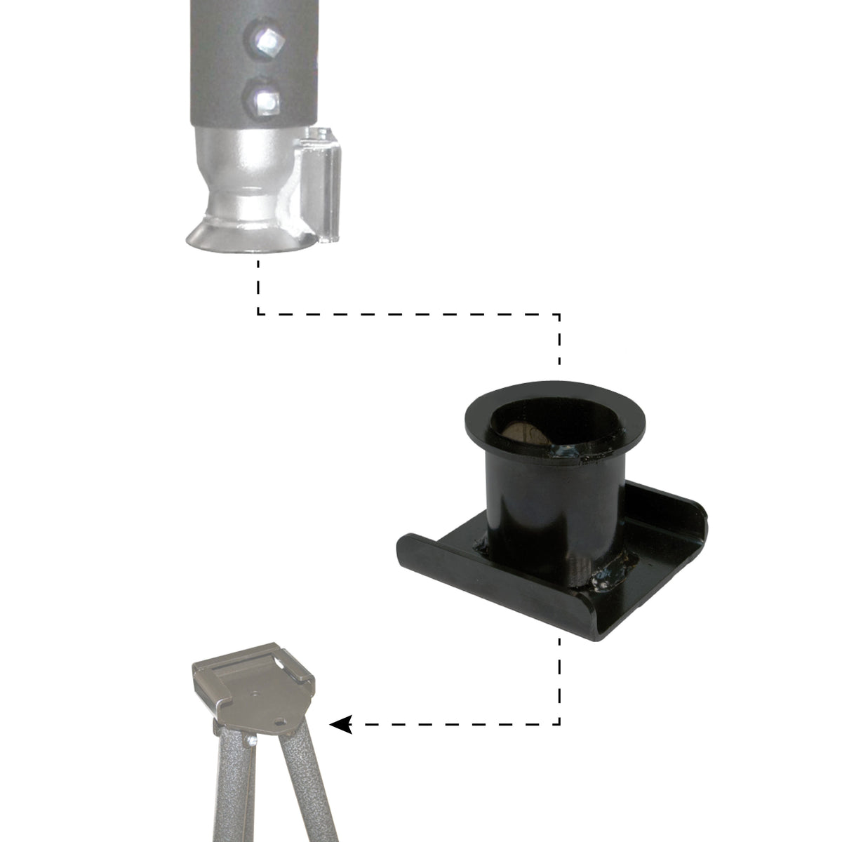BAL 25067 FastJack Gooseneck Adapter