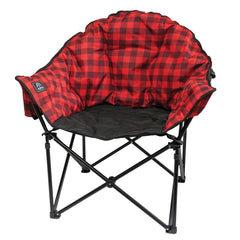 KUMA KM-LBCH-RB Lazy Bear Chair - Red Plaid