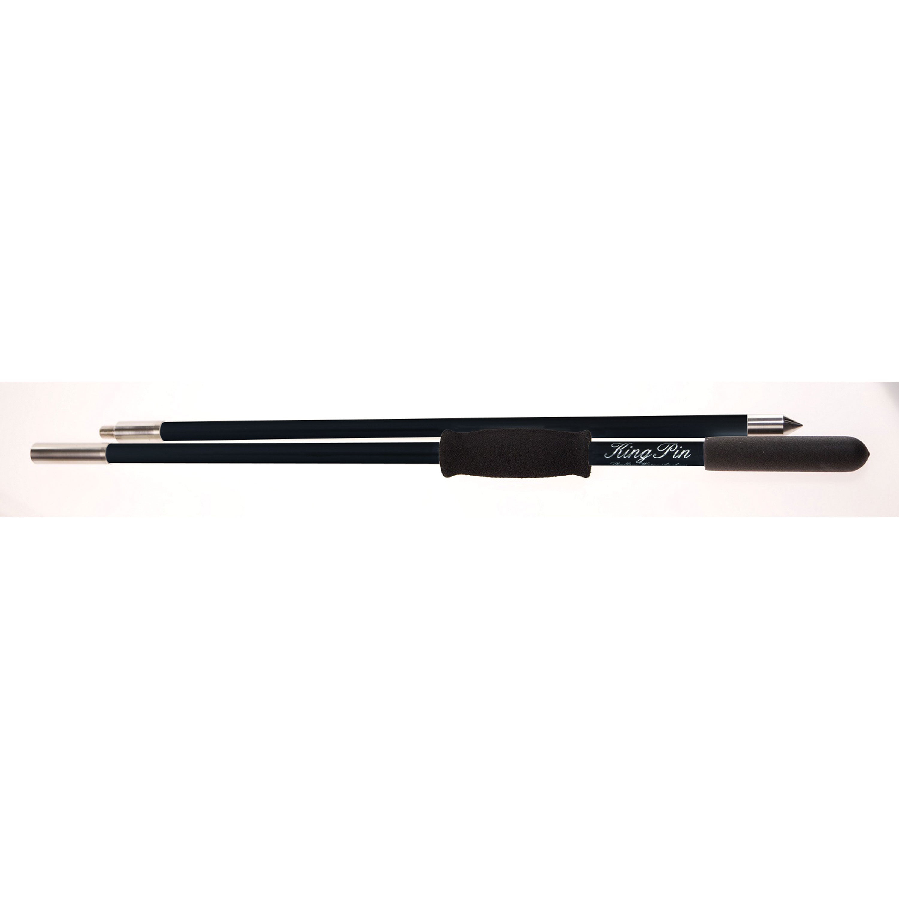 Panther KPP802B King Pin Anchor Pole - 2 Piece, 8' - Black