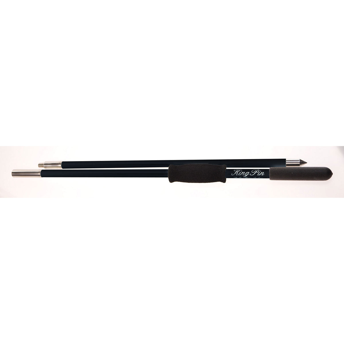 Panther KPP802B King Pin Anchor Pole - 2 Piece, 8' - Black