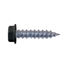 AP Products 012-TR500 BL 8 X 1-1/2  Hex Washer Head Screw - #8 x 1.5", Black, Pack of 500