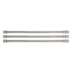 Camco 44055 Refrigerator Bars 16" to 28" - Gray, Pack of 3