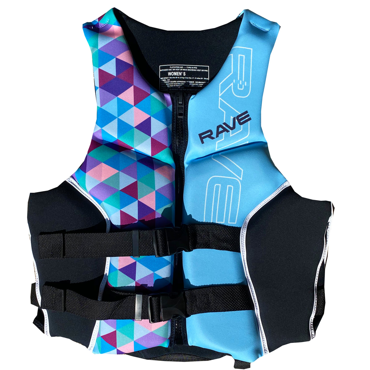 RAVE Sports 02968 Women's Neoprene Dynamic Life Vest – Large