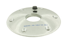 Springfield 1690001-SL Locking Thread-Lock Table Base - 7" Round, Satin Finish