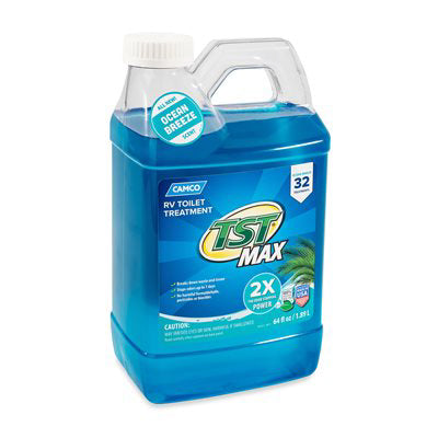 Camco 41612 TST MAX RV Toilet Treatment - 64 oz., Ocean Scent