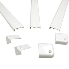 Better Bath A-ATM-54-SPK PVC Tub Trim Set - Almond, 54"