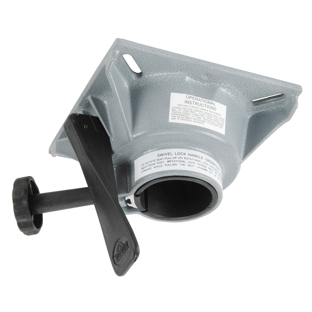 Springfield 1100031-L1 Trac-Lock Pedestal Swivel - Locking, 2-3/8", 6 Pack