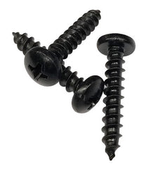 Gatorbak WHK-100-B Wood Hardware Kit #10 Stainless Steel Phillips Head Screw - Black, Pack of 100