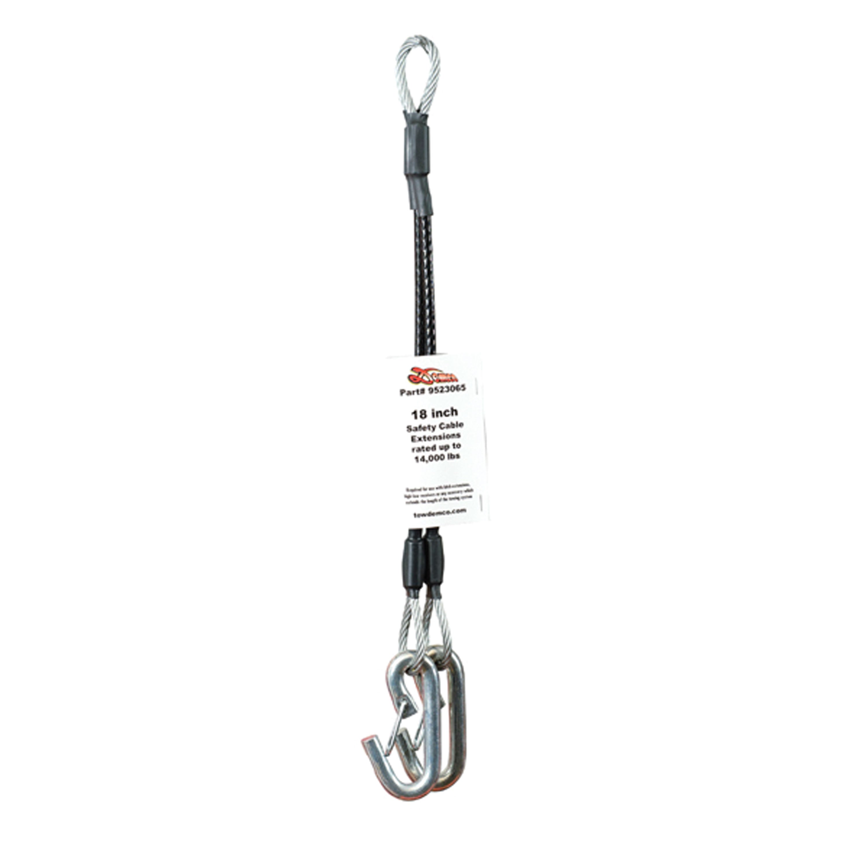 Demco 9523065 Safety Cable Extensions - 18"