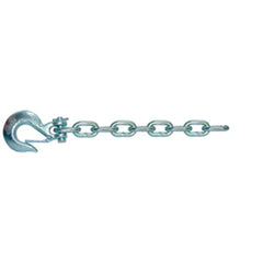 C.R. Brophy HL44 Heavy Duty Safety Chain with Hook Grade 70 - 5/16" x 37"