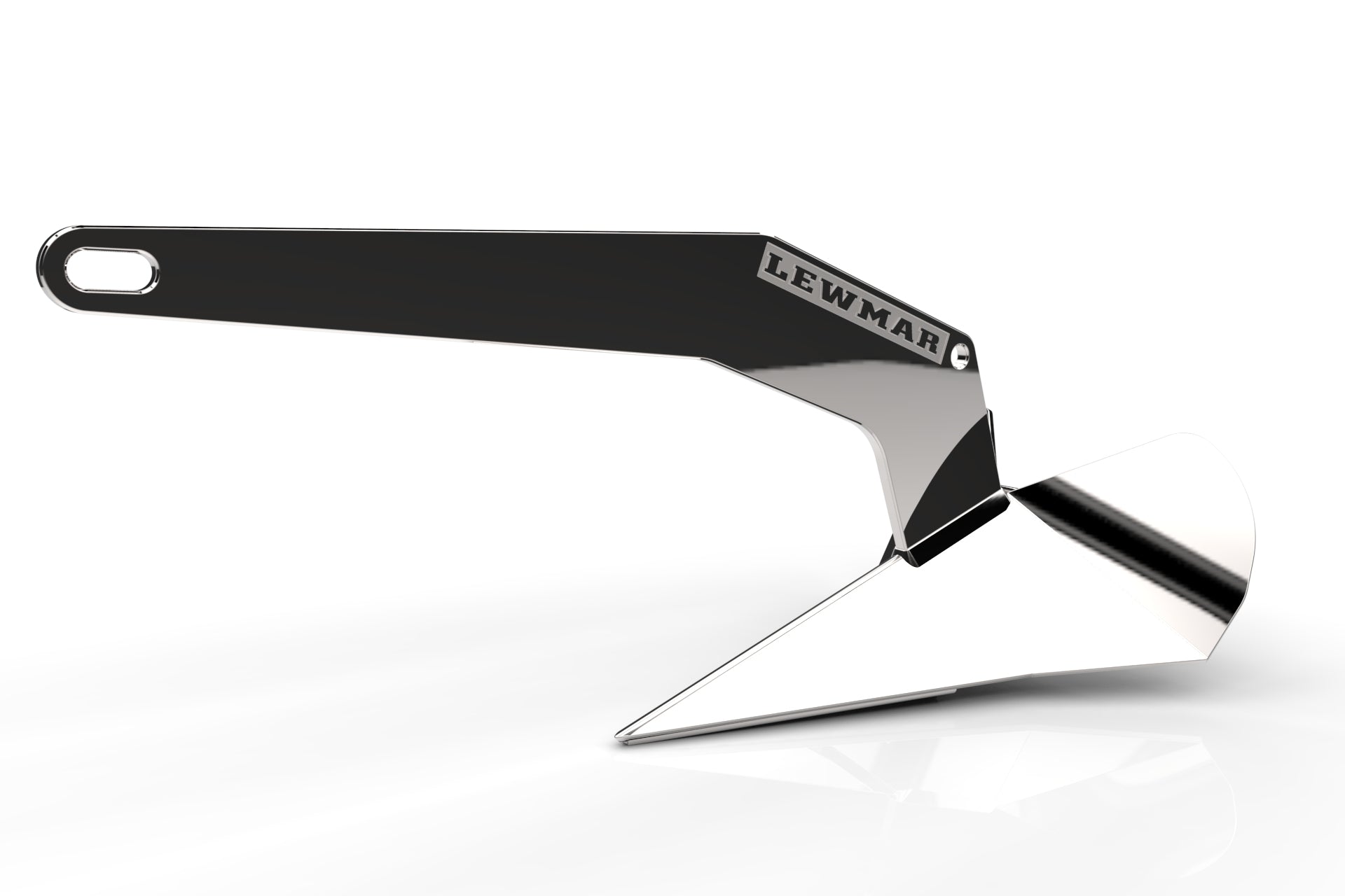 Lewmar 0057210 DTX Stainless Steel Anchor for Boats 25'-41' Long - 22 lbs.