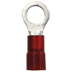 Ancor 230202 Nylon Ring Terminal - 22-18, #8, Red, Pack of 6