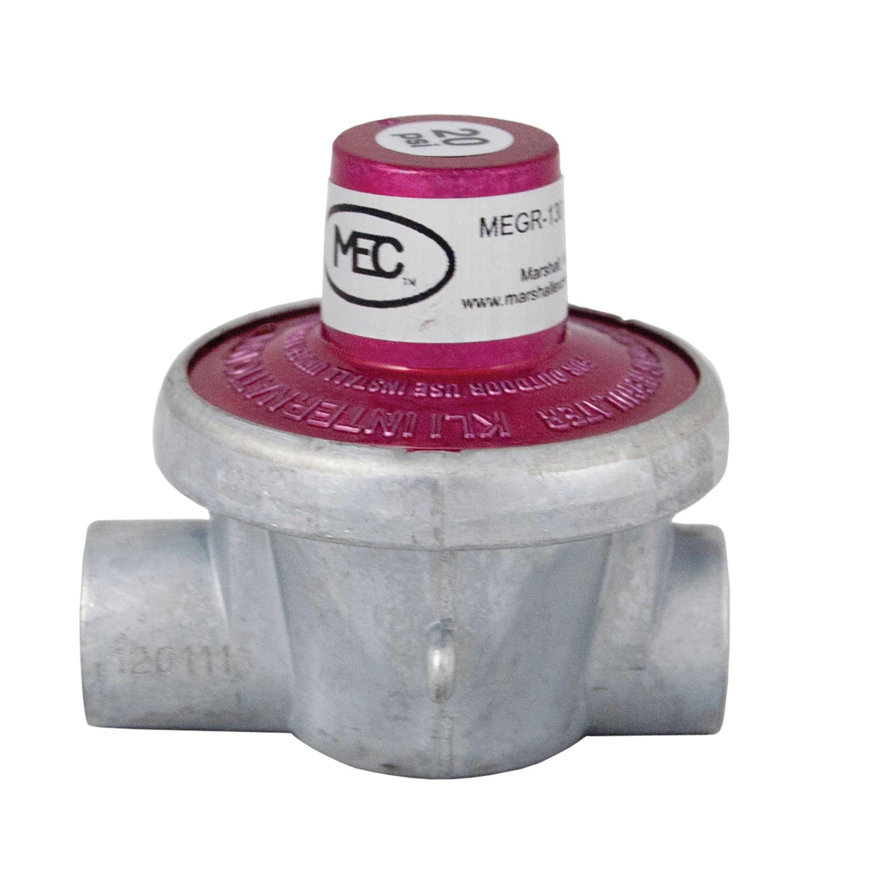 Marshall Excelsior MEGR-130-20 High Pressure Regulator - 20 PSI