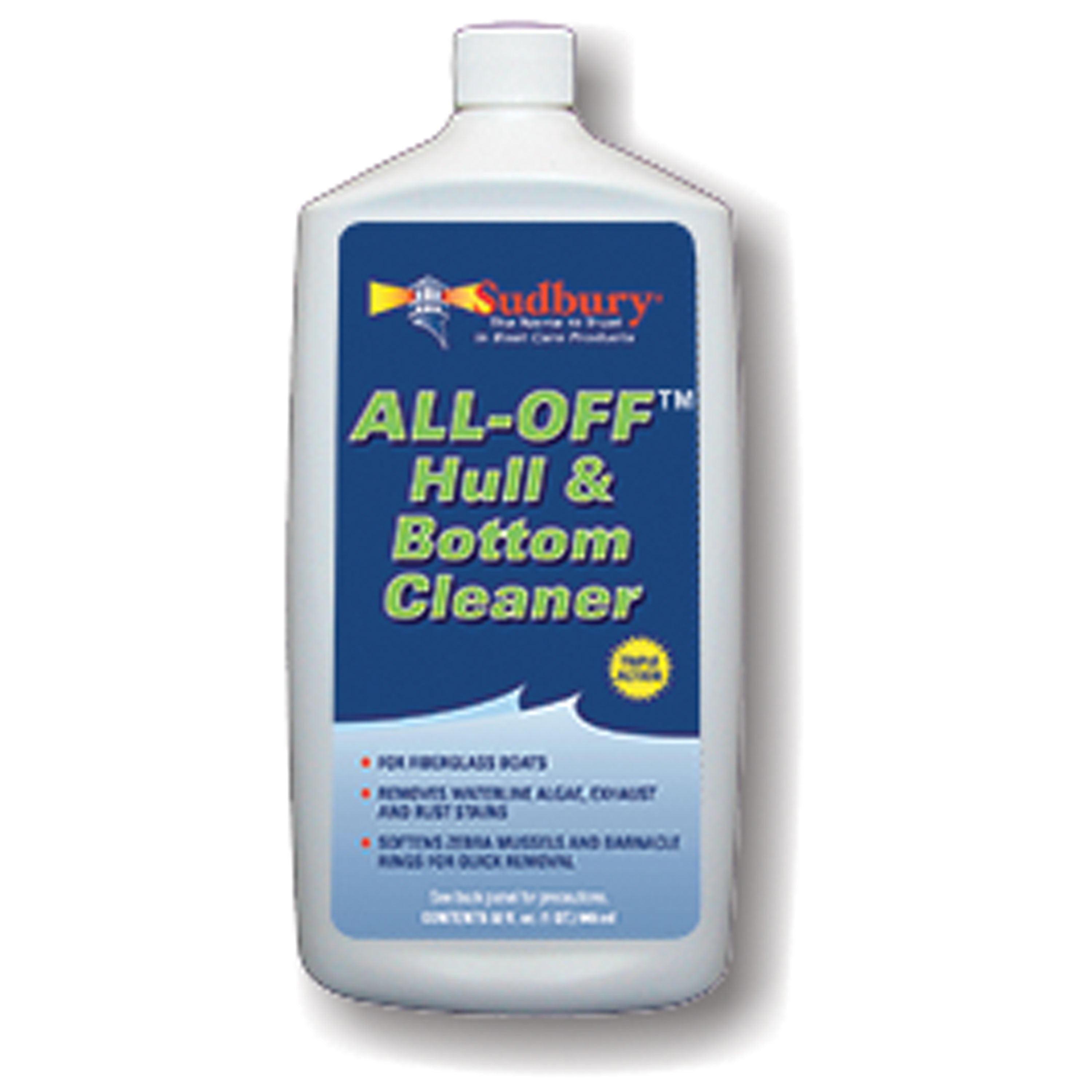 Sudbury 2032 All-Off Hull and Bottom Cleaner - 32 oz.