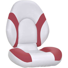 Suite Marine SM1010010311 Boat Seat Accent - White/Burgundy