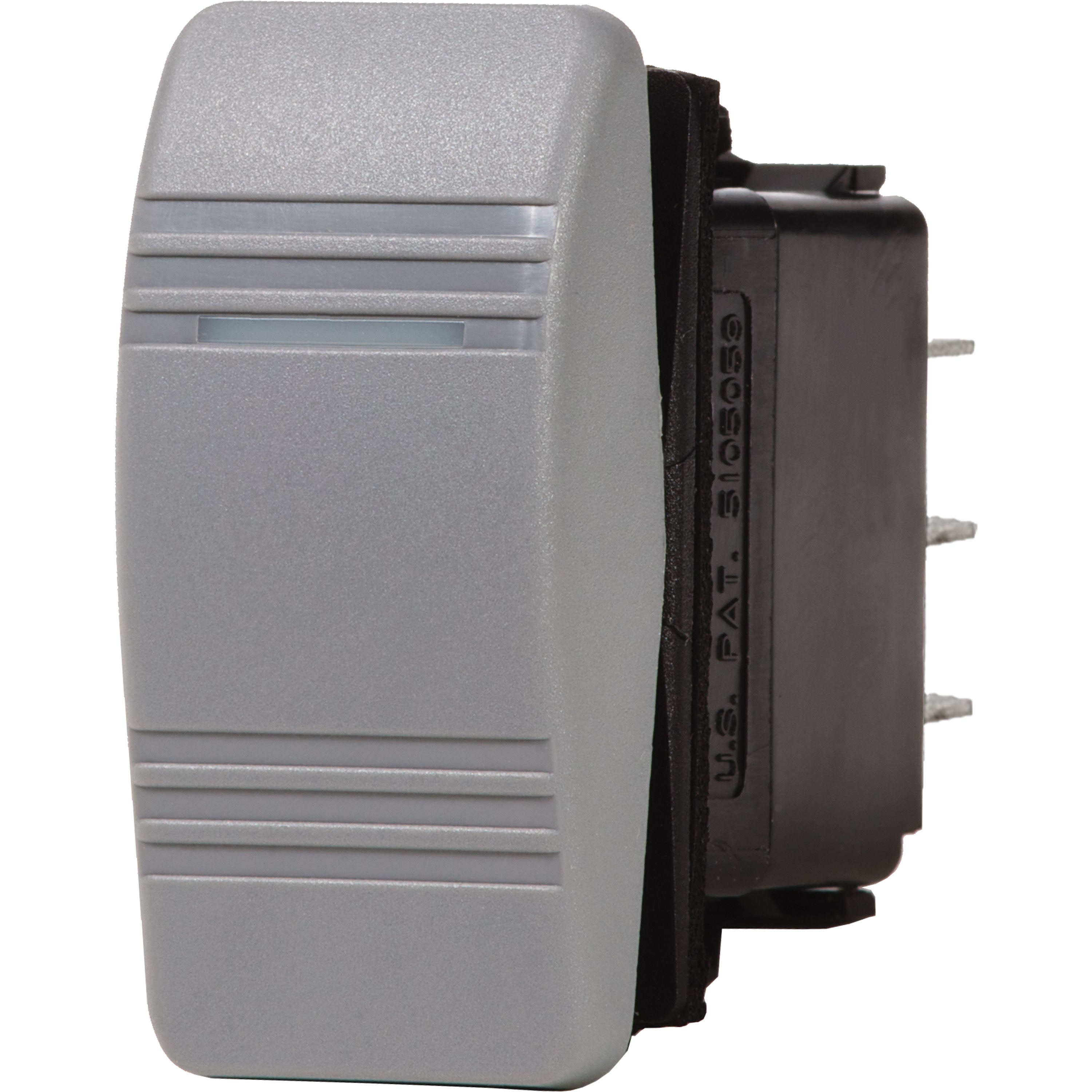 Blue Sea Systems 8230-BSS SPST Gray Contura Switch - Off/On