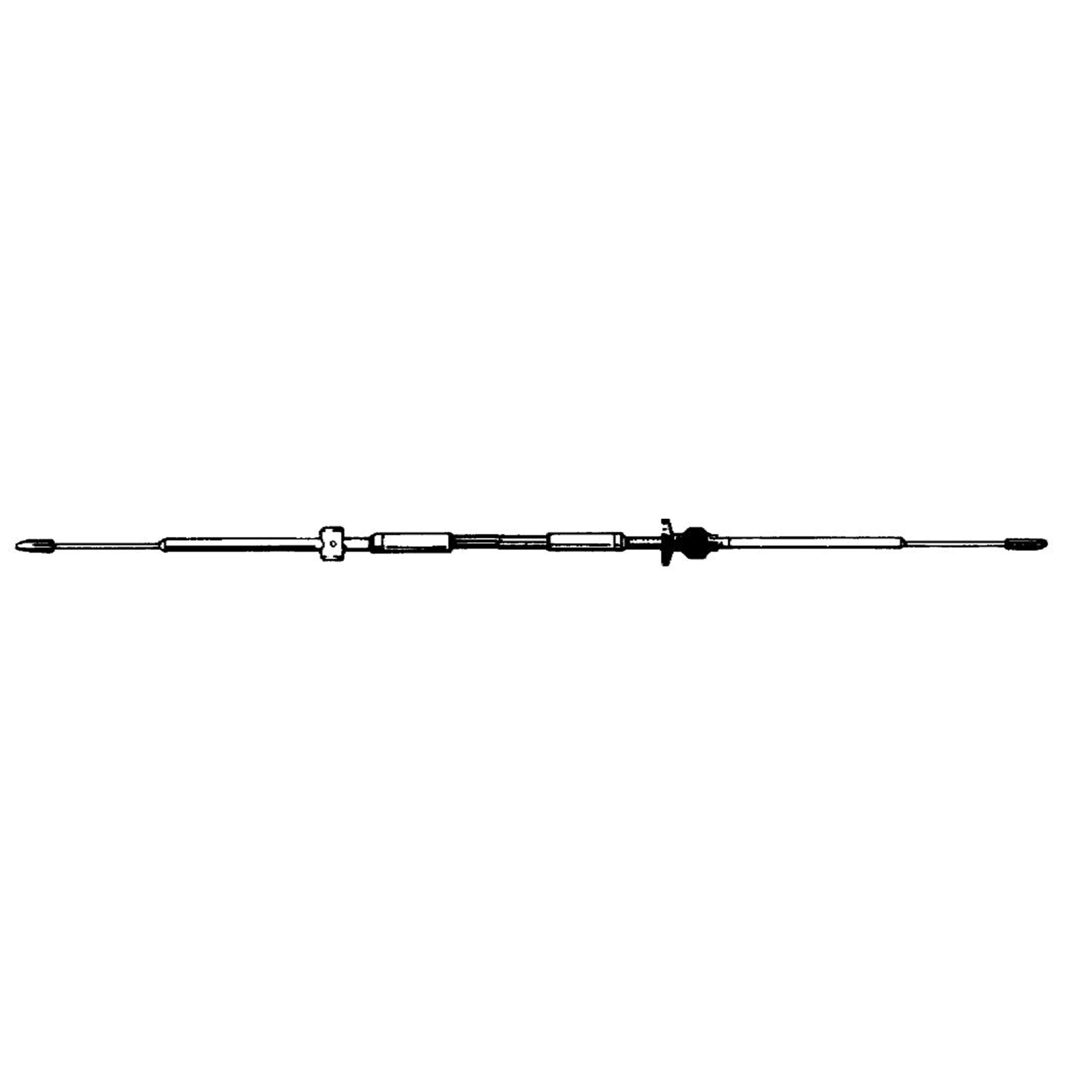 Uflex MACH14X10 Mach14 Engine Control Cable for BRP-Evinrude (OMC) - 10'