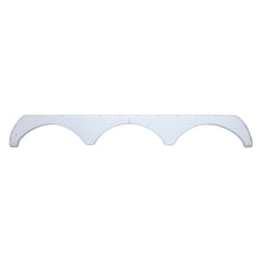 Icon 01948 Triple Axle Fender Skirt FS1948 for Thor - Polar White