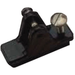Sea-Dog 273285-1 Deck Hinge Slide Track Mount Hinge Fitting (Port/Star) - 0.850 Track, Black