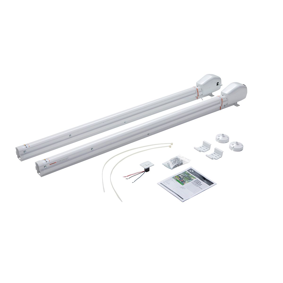 Lippert 434724 Standard 12V Universal Awning Hardware Kit - White