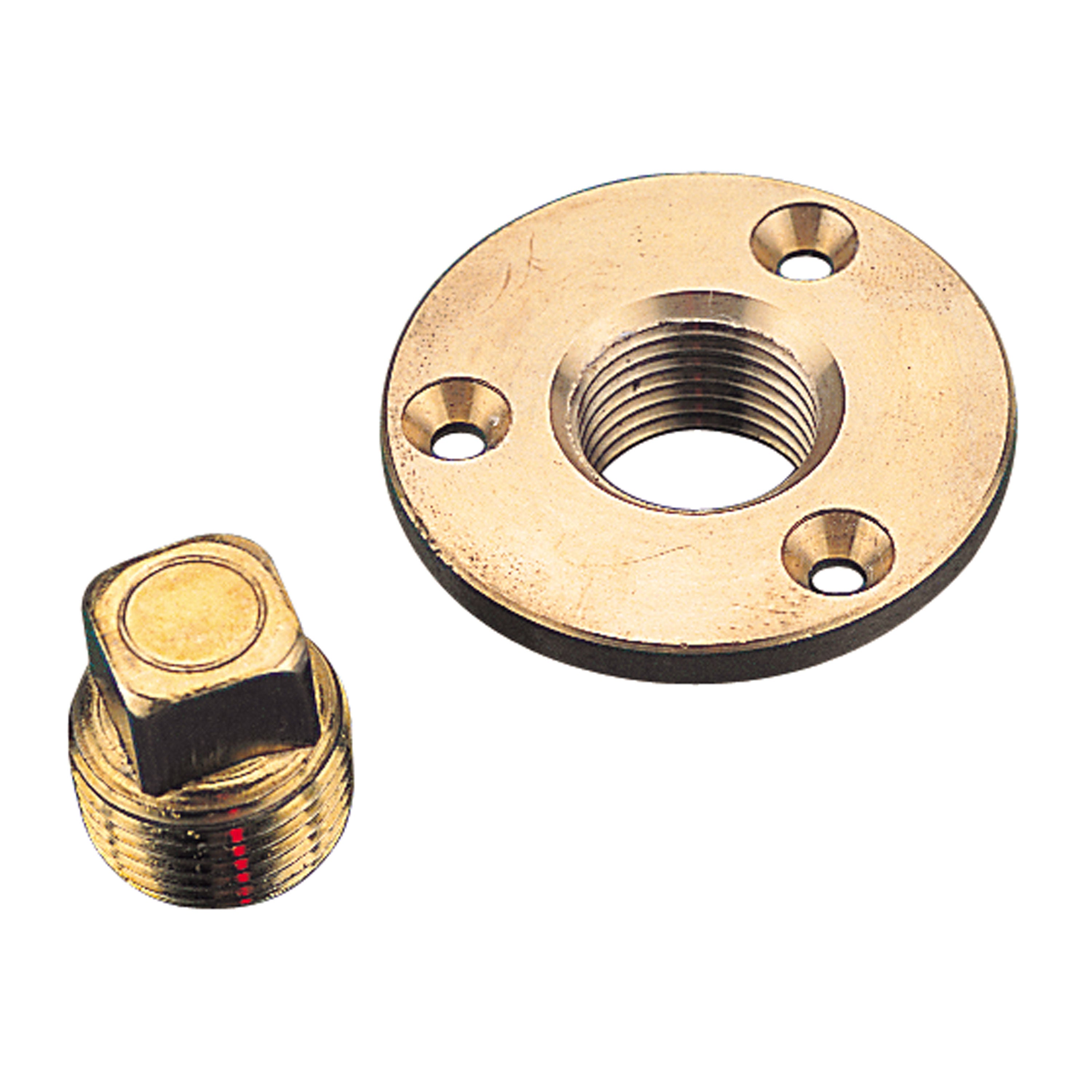 Sea-Dog 520040-1 Bronze Garboard Drain and Plug - 1/2" NPT