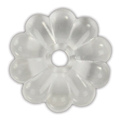 JR Products 20465 Plastic Rosette, Pack of 14 - Clear