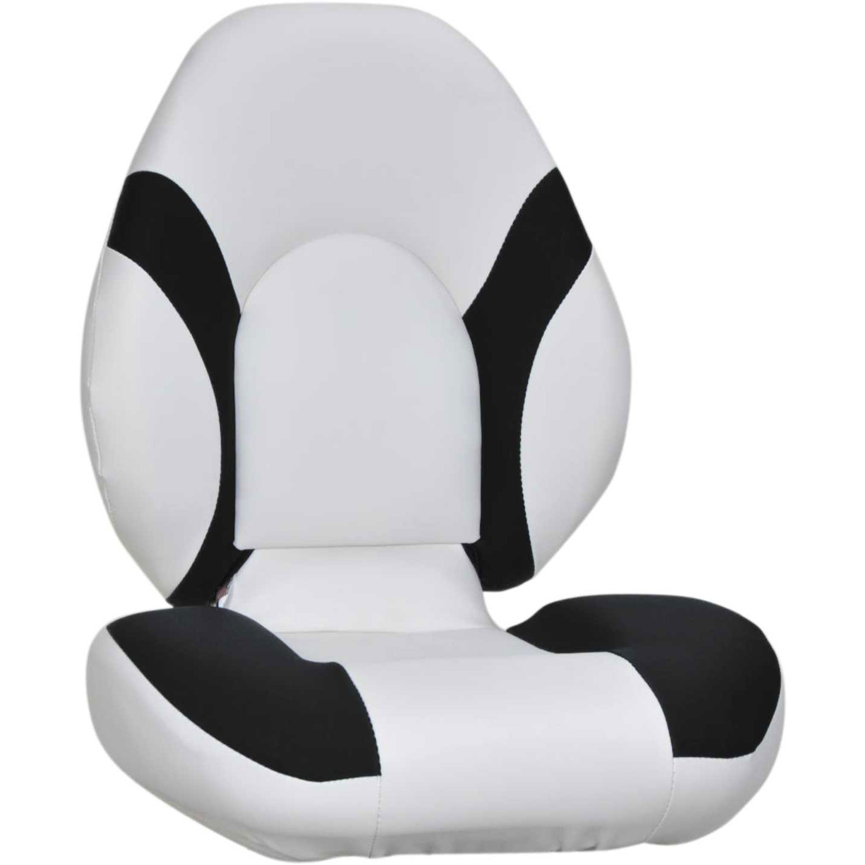 Suite Marine SM1010010317 Boat Seat Accent - White/Black