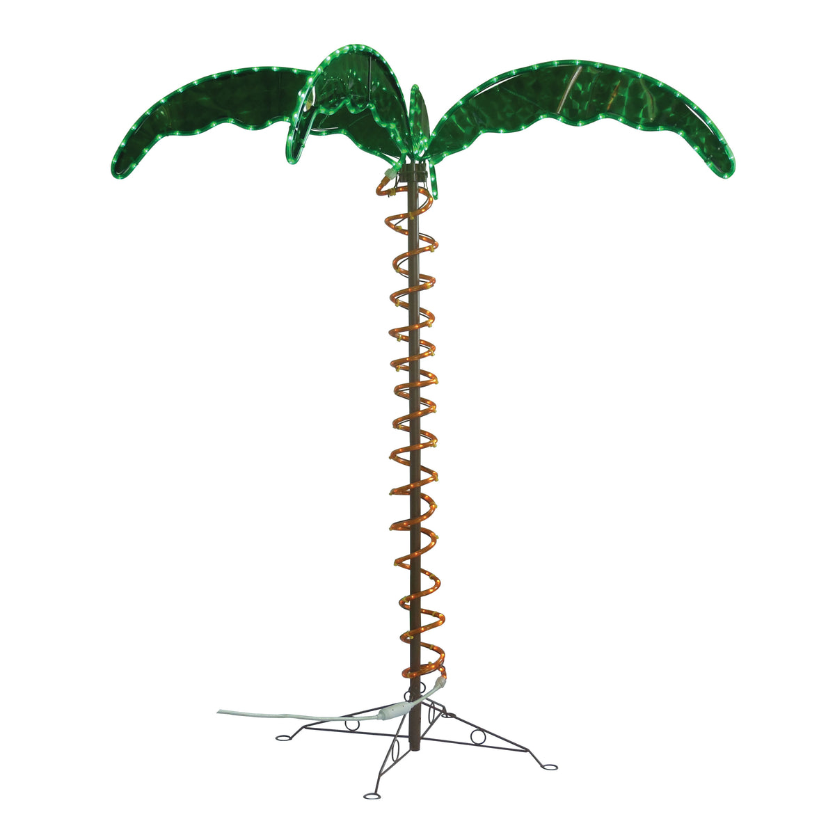 Ming's Mark 8080103 Green LongLife Decorative Palm Tree Rope Lights - 4.5'