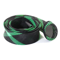 Clam 16084 Ice Rod Slick - Black/Green, 2 Pack