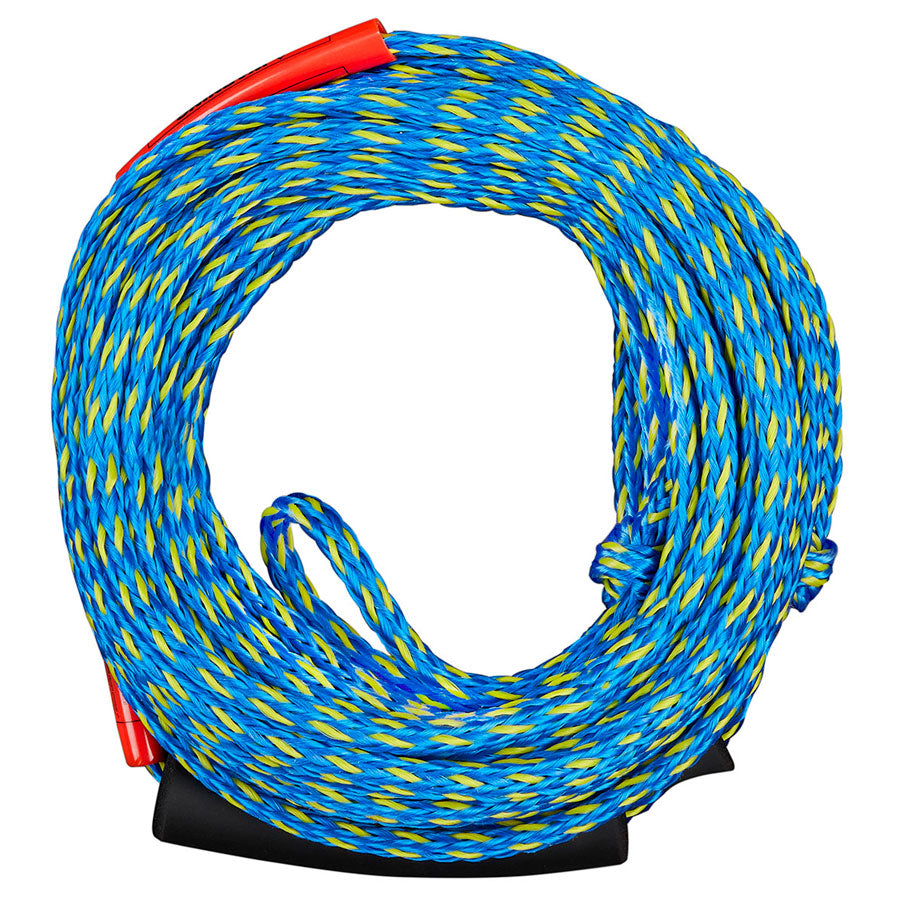 Full Throttle 340800-500-999-21 Tow Rope for 2-Rider Tubes - 60', Blue/Yellow
