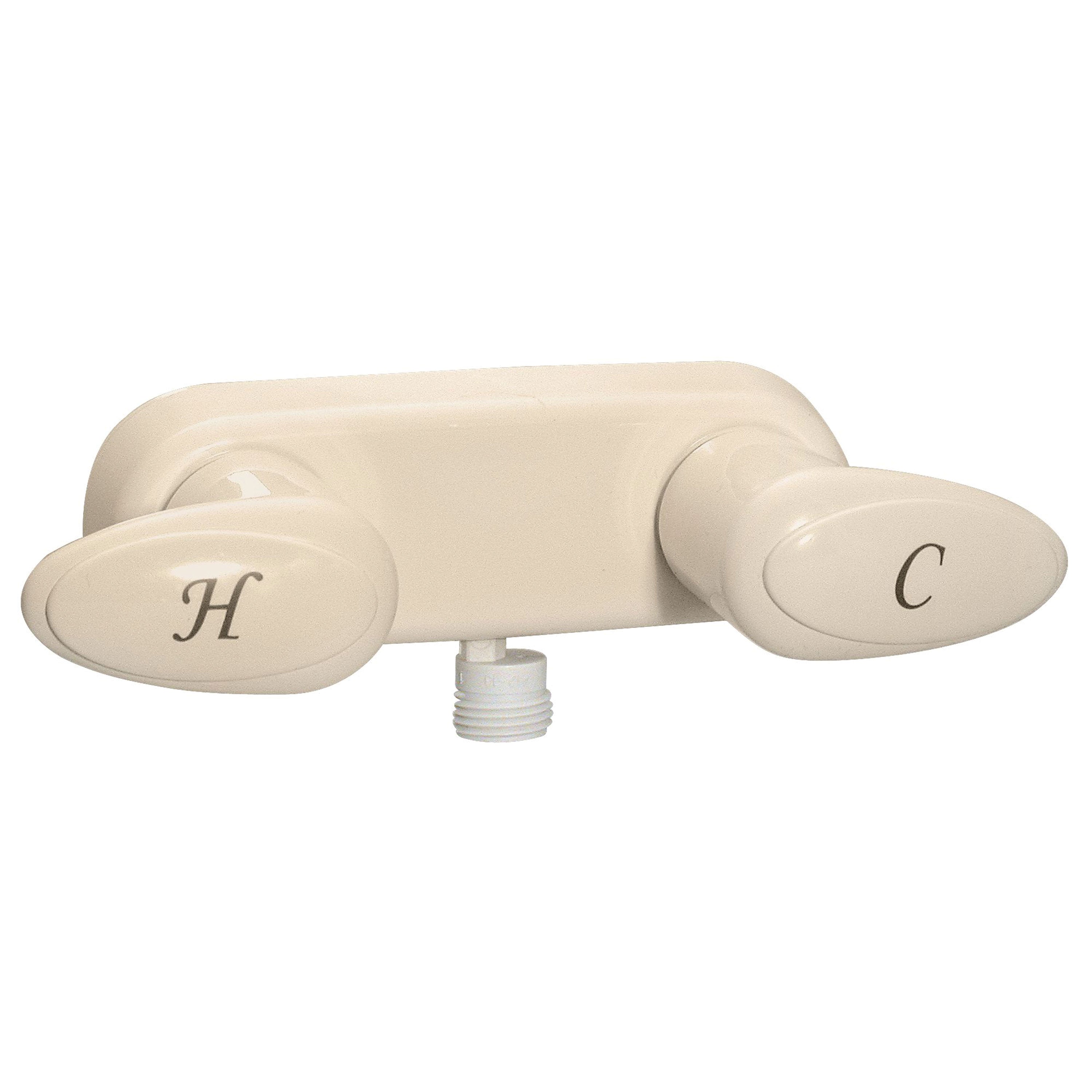 Phoenix Faucets by Valterra PF223141 Catalina Two-Handle 4" Shower Valve with Vacuum Breaker - Biscuit