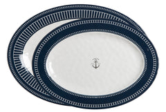 Marine Business 14009 Sailor Soul Oval Serving Platters - 2-Piece Set