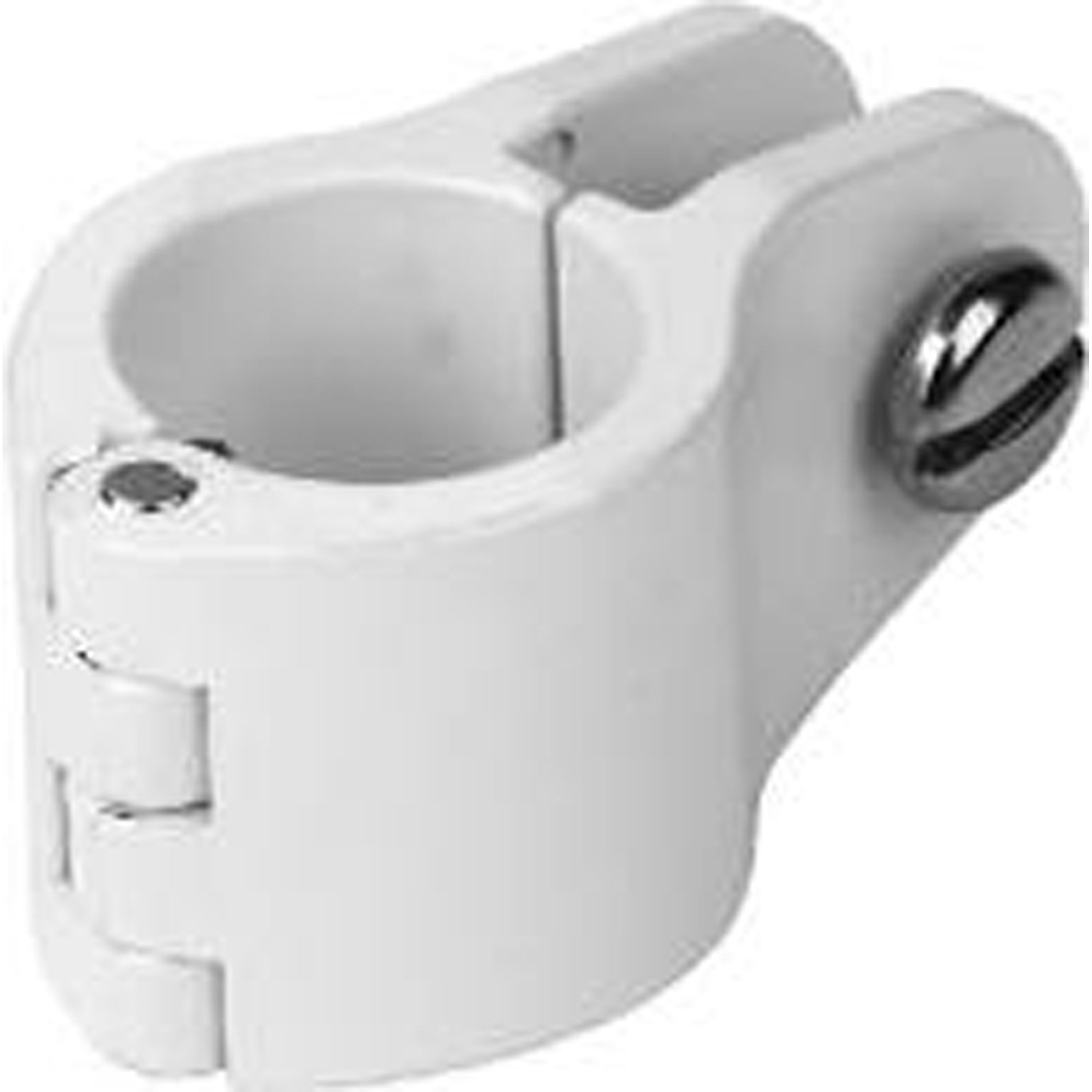 Sea-Dog 273163-1 Hinged Jaw Slide Fitting with Bolt - 7/8", White