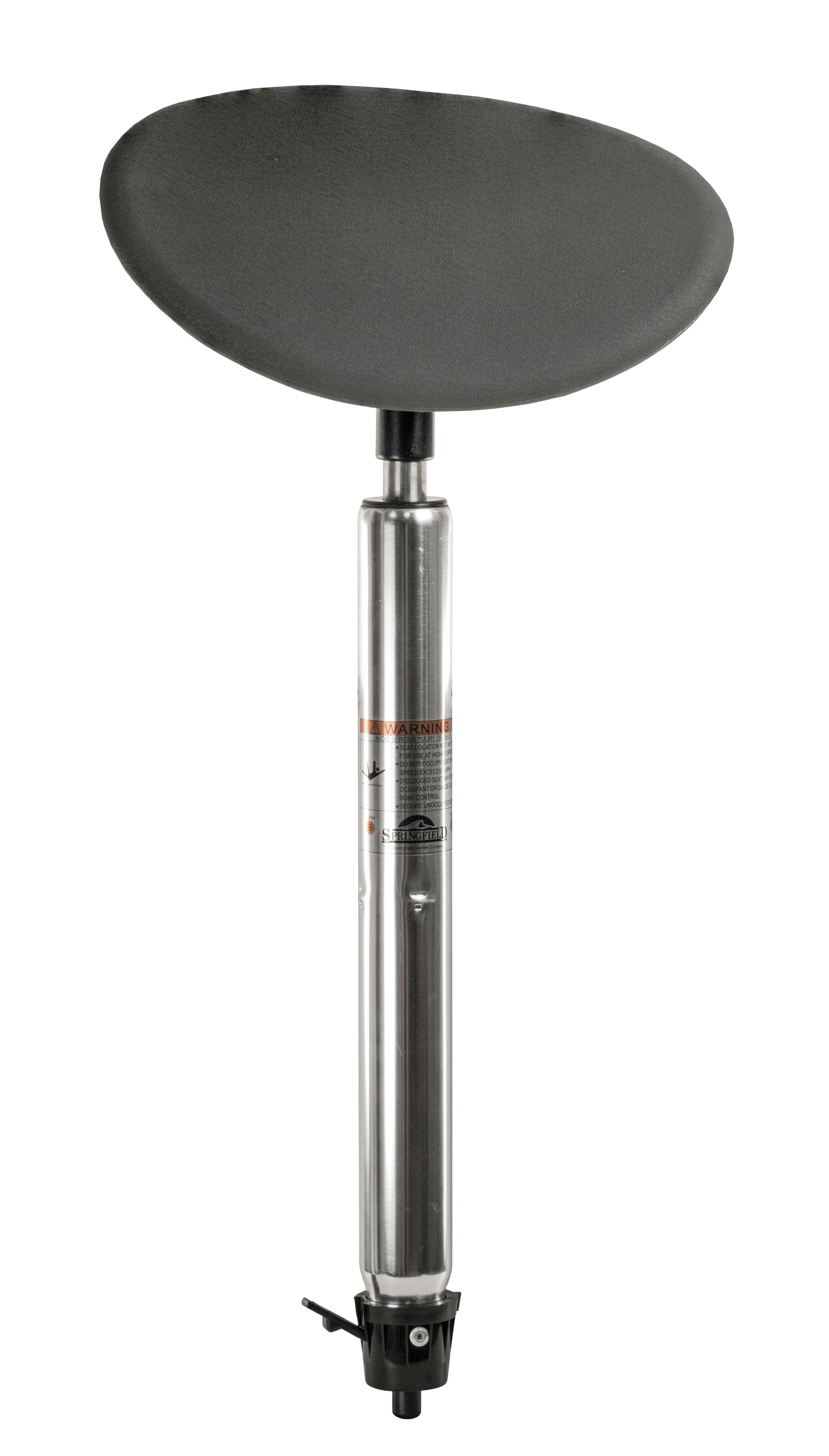 Springfield 1040357-KPC KingPin Control Post - Charcoal/Gray Seat, Standard