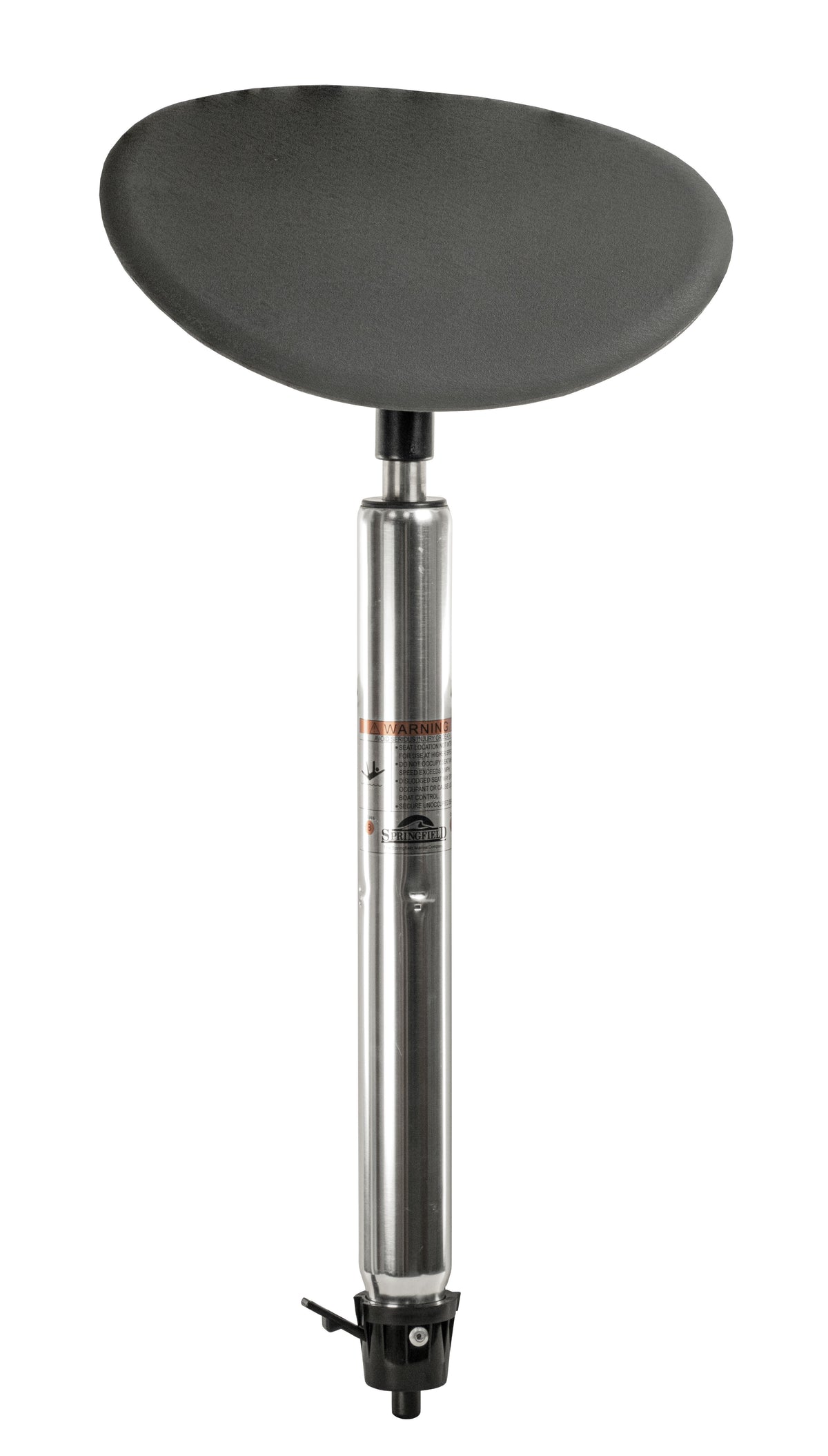 Springfield 1040357-KPC KingPin Control Post - Charcoal/Gray Seat, Standard