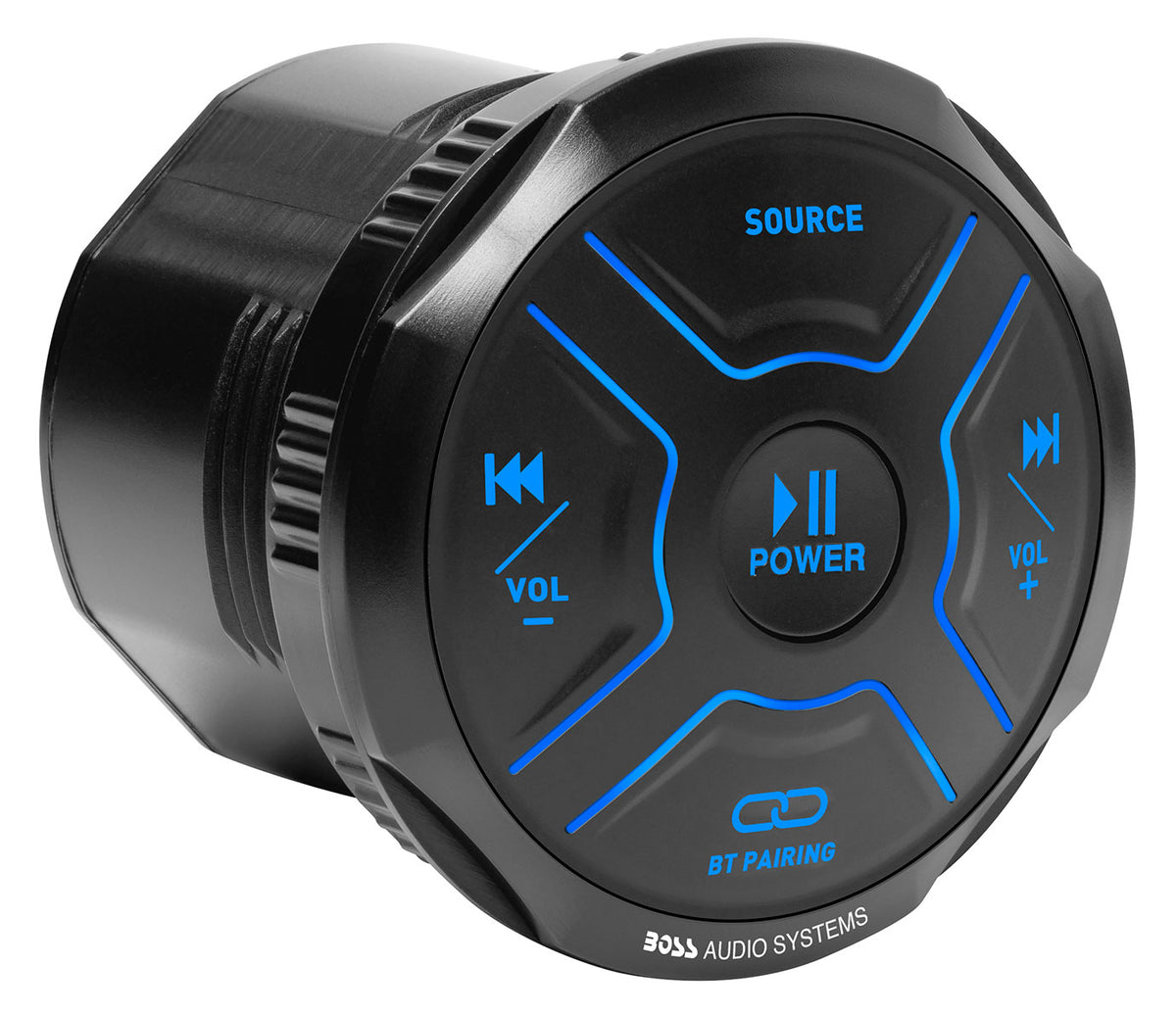 Boss Audio MGR250B Bluetooth In-Dash Marine Gauge Digital Media Player with Built-In 4 Channel Amplifier