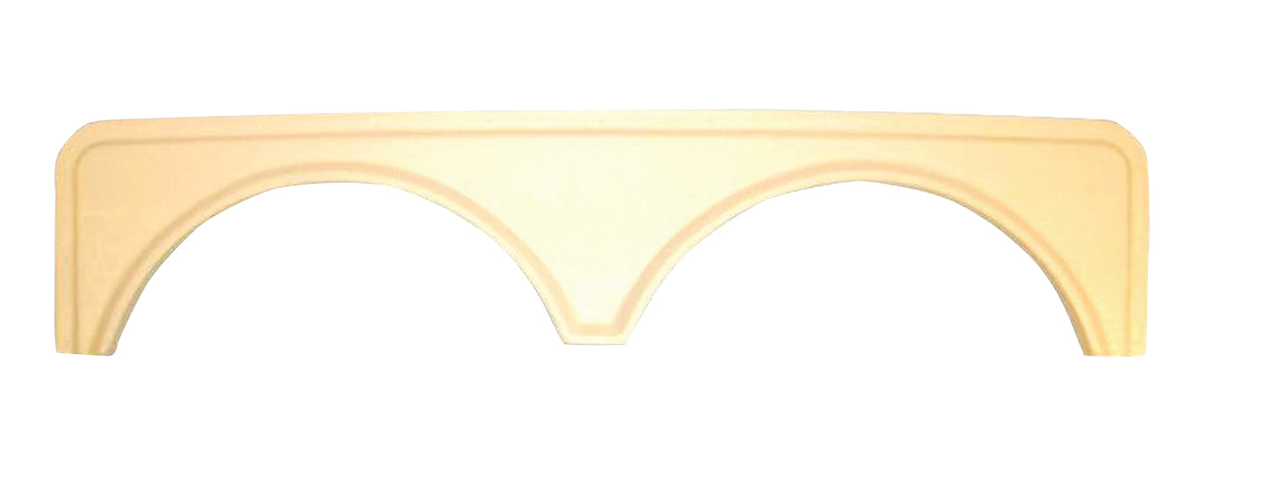 Icon 00415 Tandem Axle Fender Skirt FS668 - Colonial White