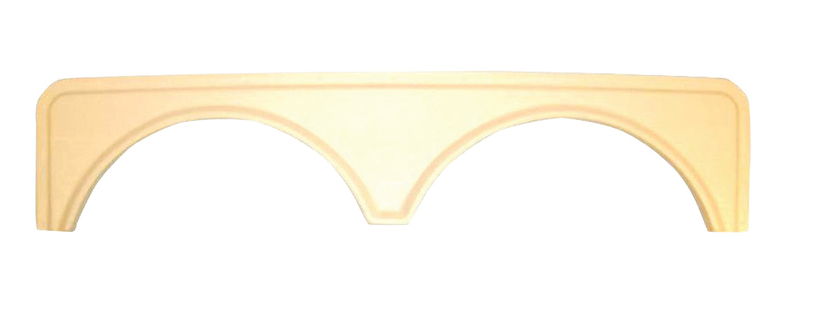 Icon 00415 Tandem Axle Fender Skirt FS668 - Colonial White