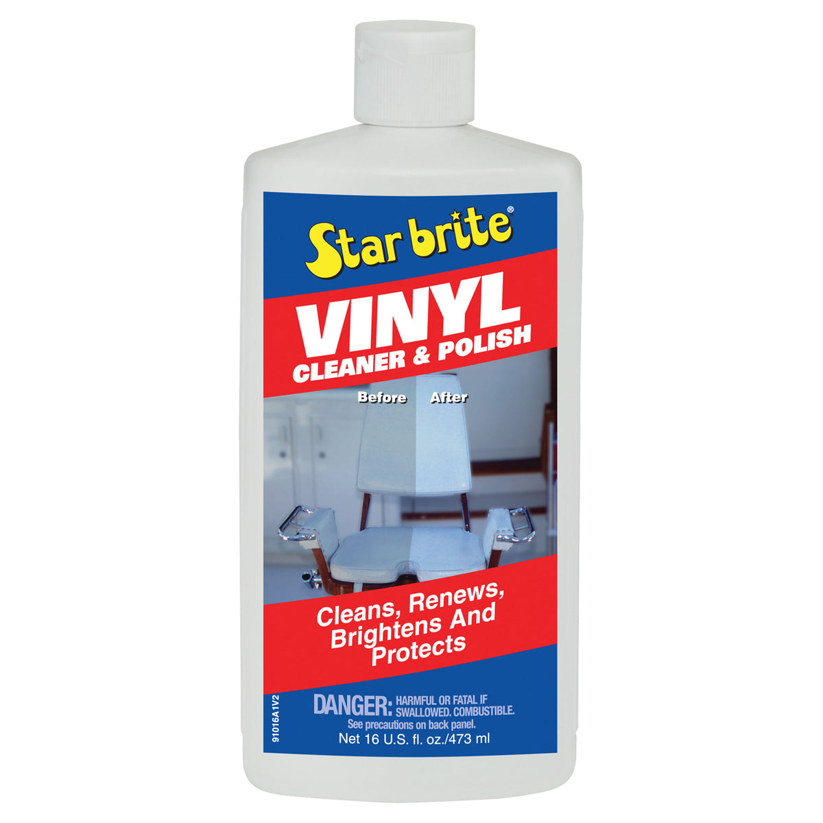 Star brite 091016P Vinyl Cleaner and Polish - 16 oz