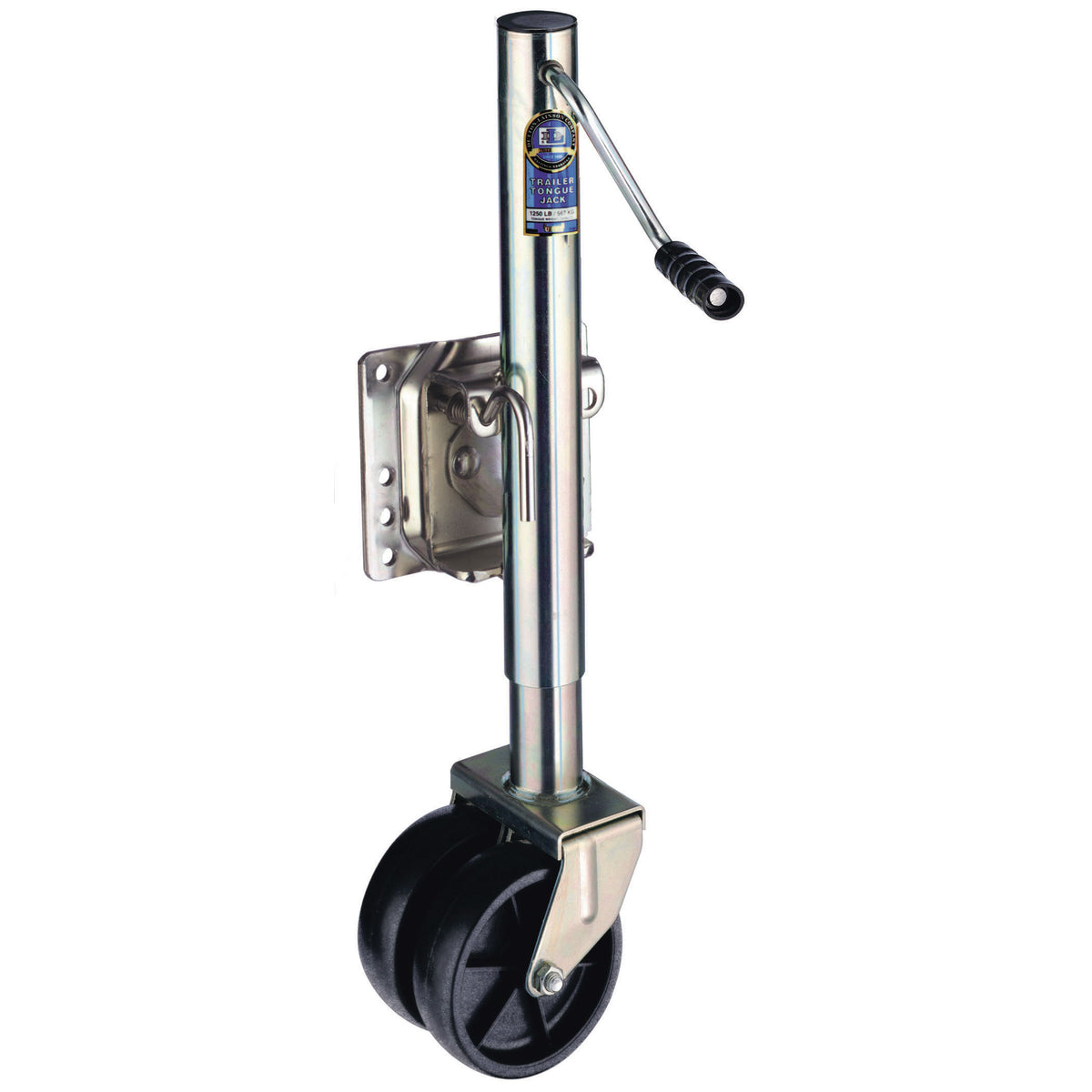 Dutton-Lainson 22580 Dual Wheel Pivoting Tongue Jack - Model 6800, 1500 lb.
