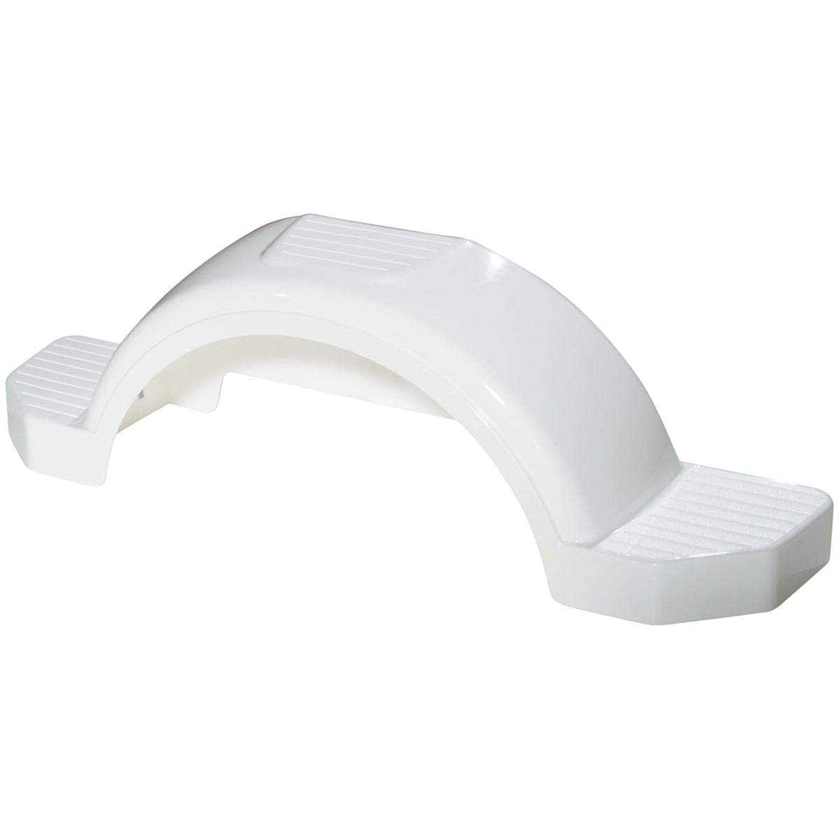 Fulton 008574 Plastic Trailer Fender for Single 14" Tire - White