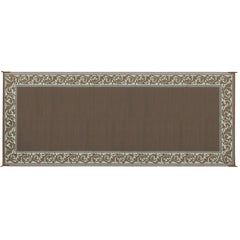 Ming's Mark RC7 Stylish Camping Reversible Classical Patio Mat - 8' x 20', Brown/Beige