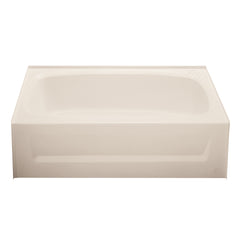 Kinro ALM2754A RH-SPK ABS Bath Tub with Apron - 27" x 54", Right Hand, Almond