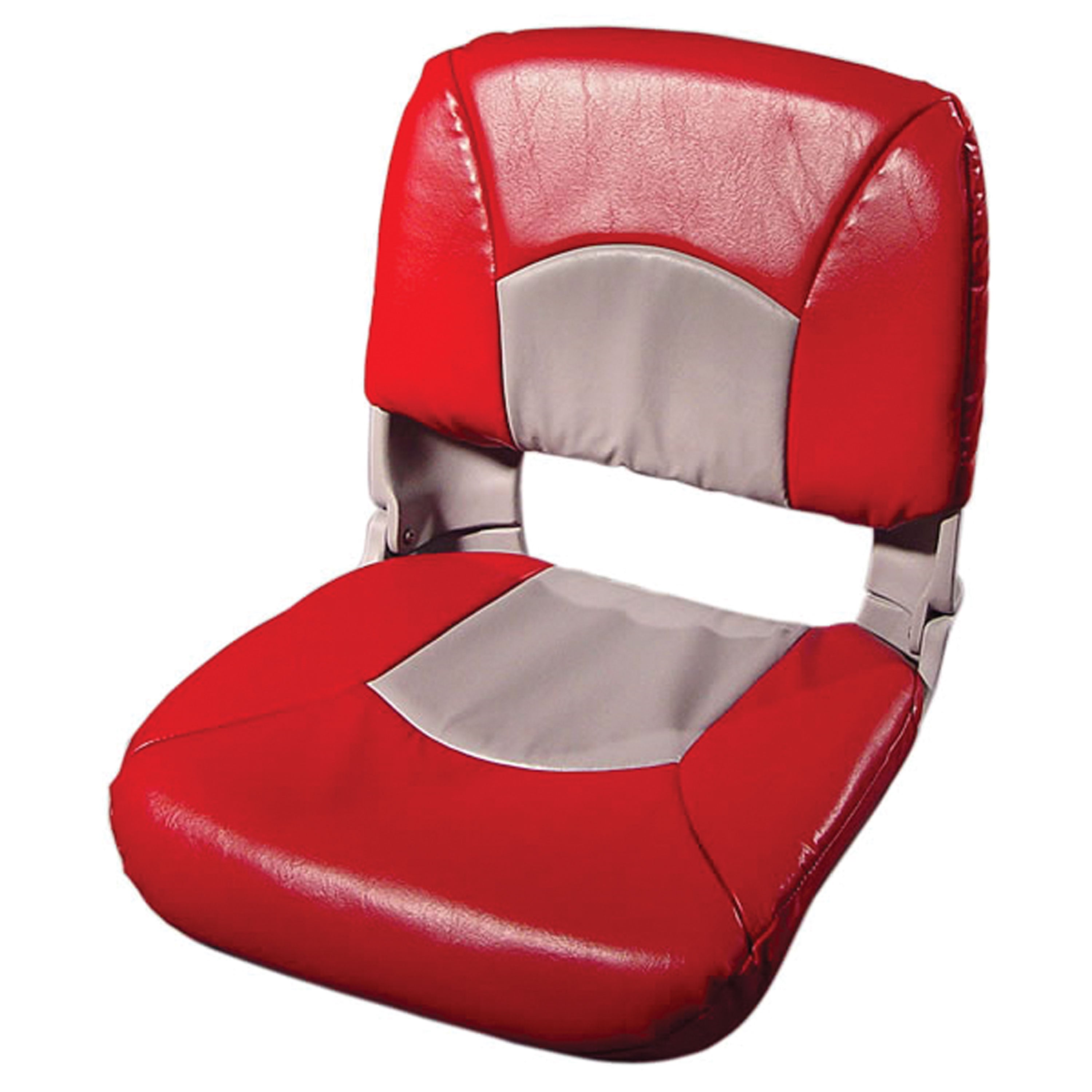 Tempress 45611 All-Weather High-Back Boat Seat - Red/Gray